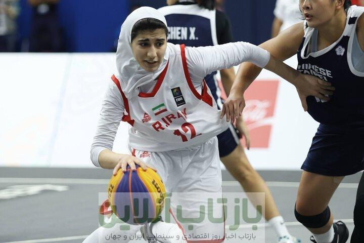 مدال خوشرنگ نقره برای دختران بسکتبال ایران